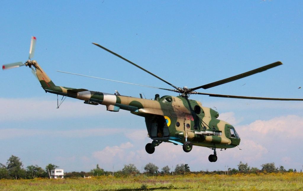 Archivbild: "File:An Mi-8 helicopter at the training Military Academy (Odessa) - cropped.jpg" by Vladimir Vivat is licensed under CC BY-SA 2.0.