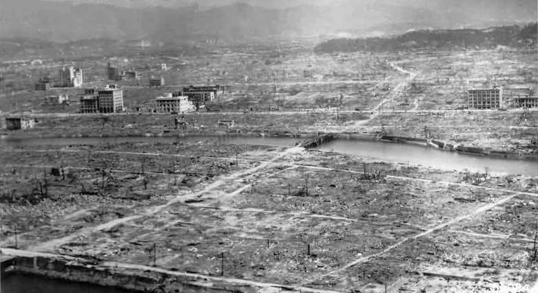 Archivbild: Hiroshima nach Atombomben-Abwurf / U.S. Navy Public Affairs Resources Website, Public domain, via Wikimedia Commons