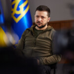 "Ukraine's President Zelensky to BBC: Blood money being paid for Russian oil." by President Of Ukraine is marked with CC0 1.0.