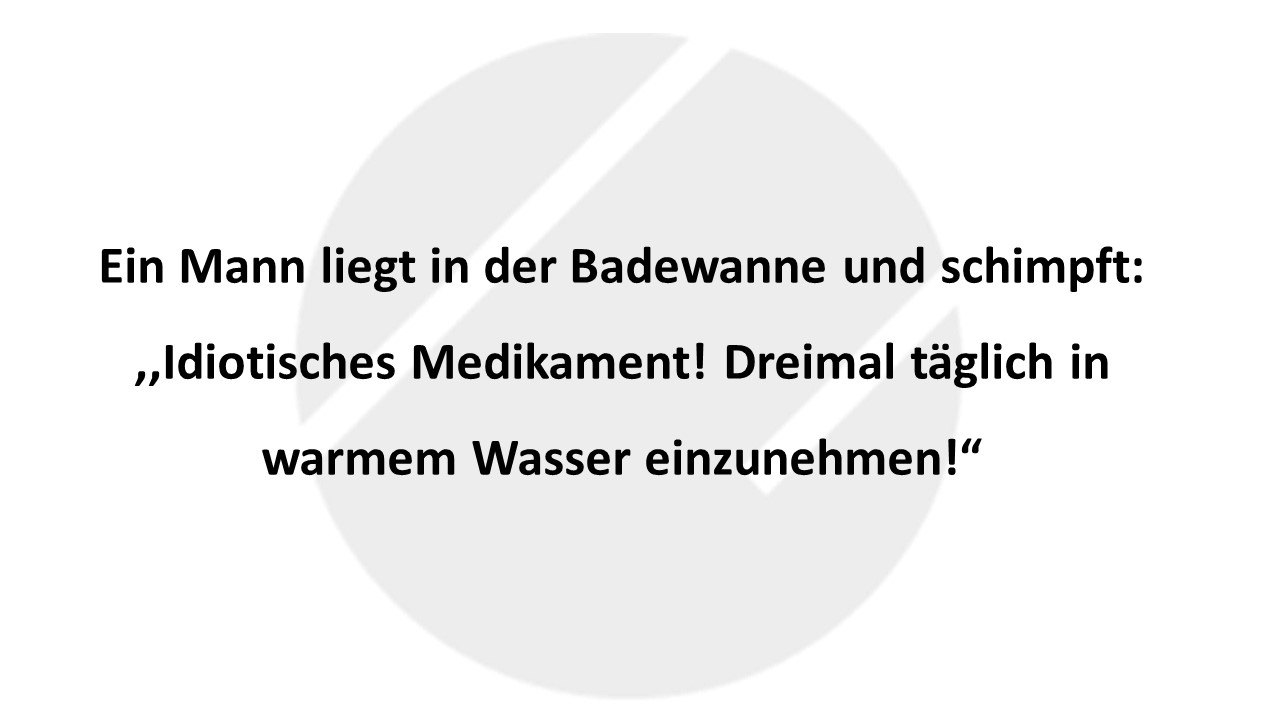 Witz des Tages