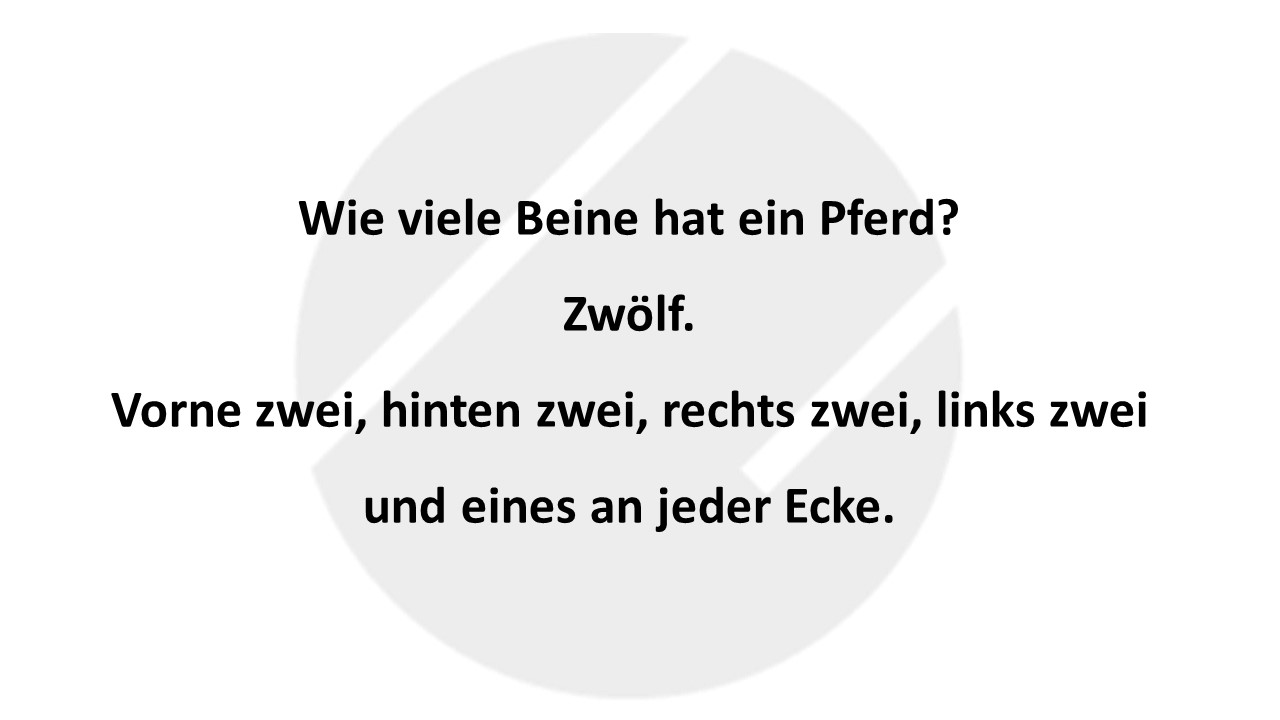 Witz des Tages