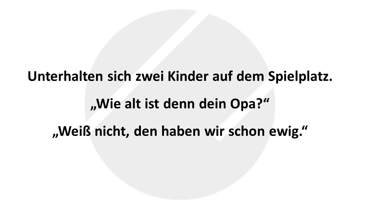 Witz des Tages