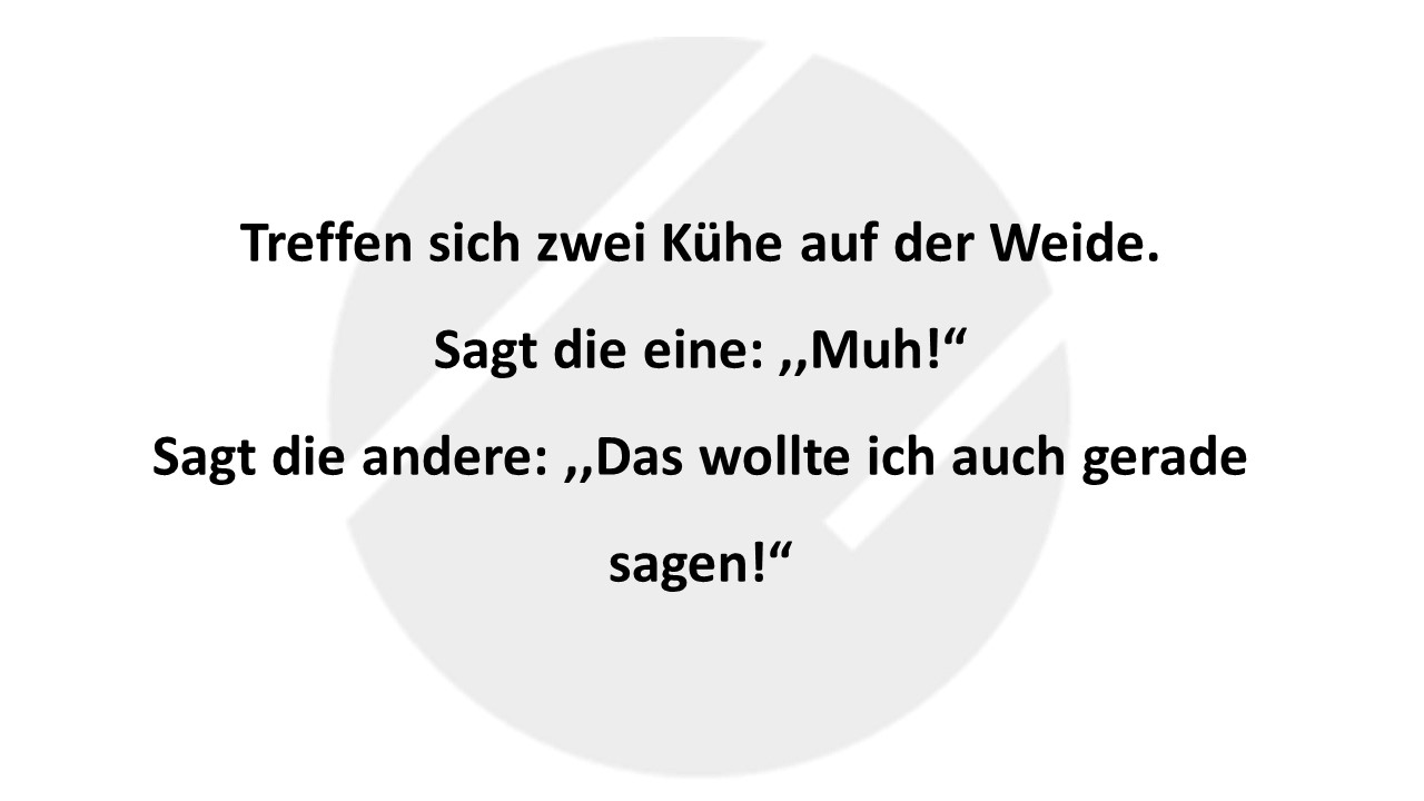 Witz des Tages