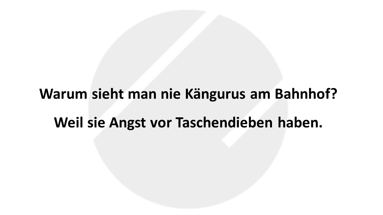 Witz des Tages