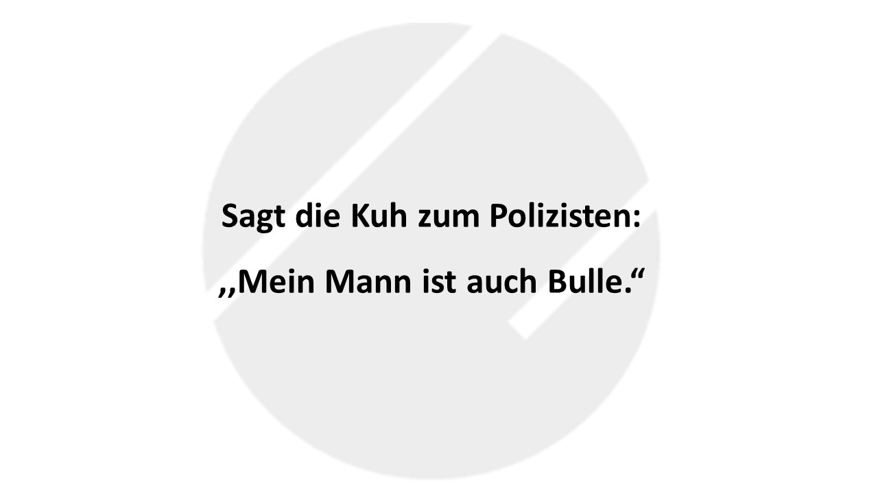 Witz des Tages