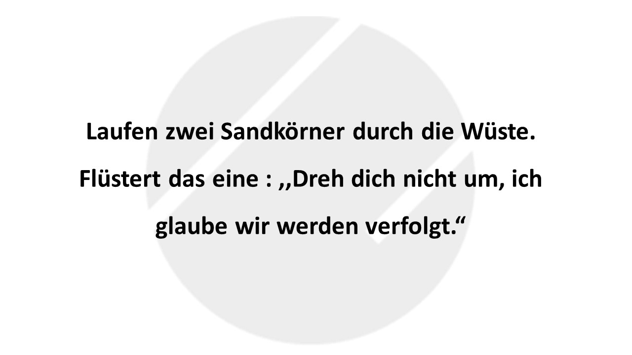 Witz des Tages