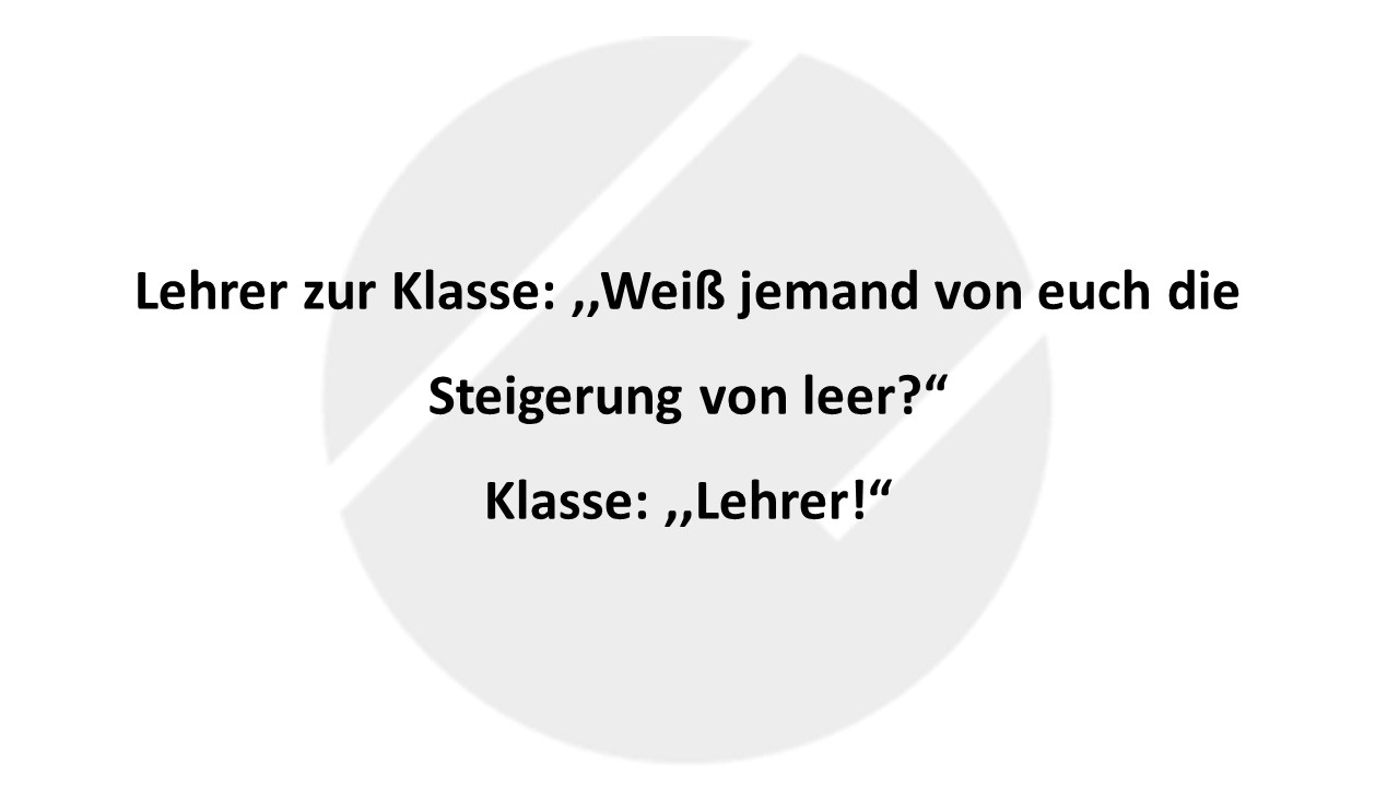 Witz des Tages