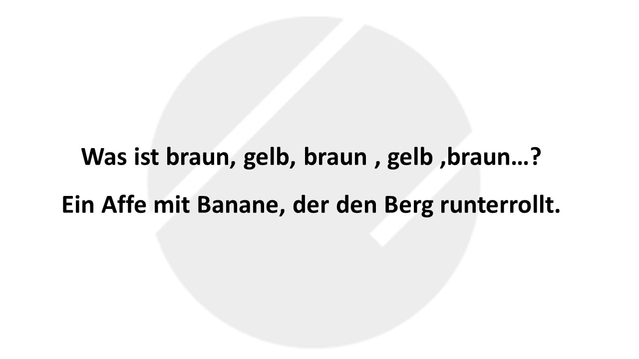 Witz des Tages