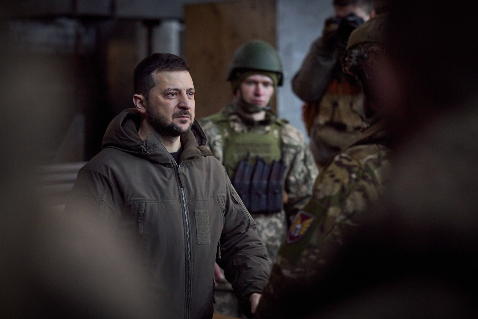 President of Ukraine met with the Ukrainian military in Bakhmut and presented state awards. by President Of Ukraine is marked with CC0 1.0.