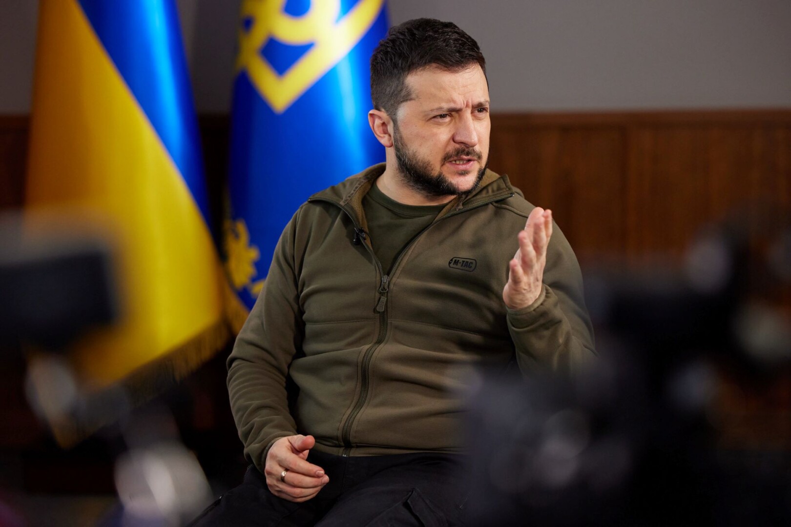 Wolodymyr Selenskyj / Archivbild / Ukraine's President Zelensky to BBC: Blood money being paid for Russian oil. by President Of Ukraine is marked with CC0 1.0. https://tinyurl.com/y48fks4u