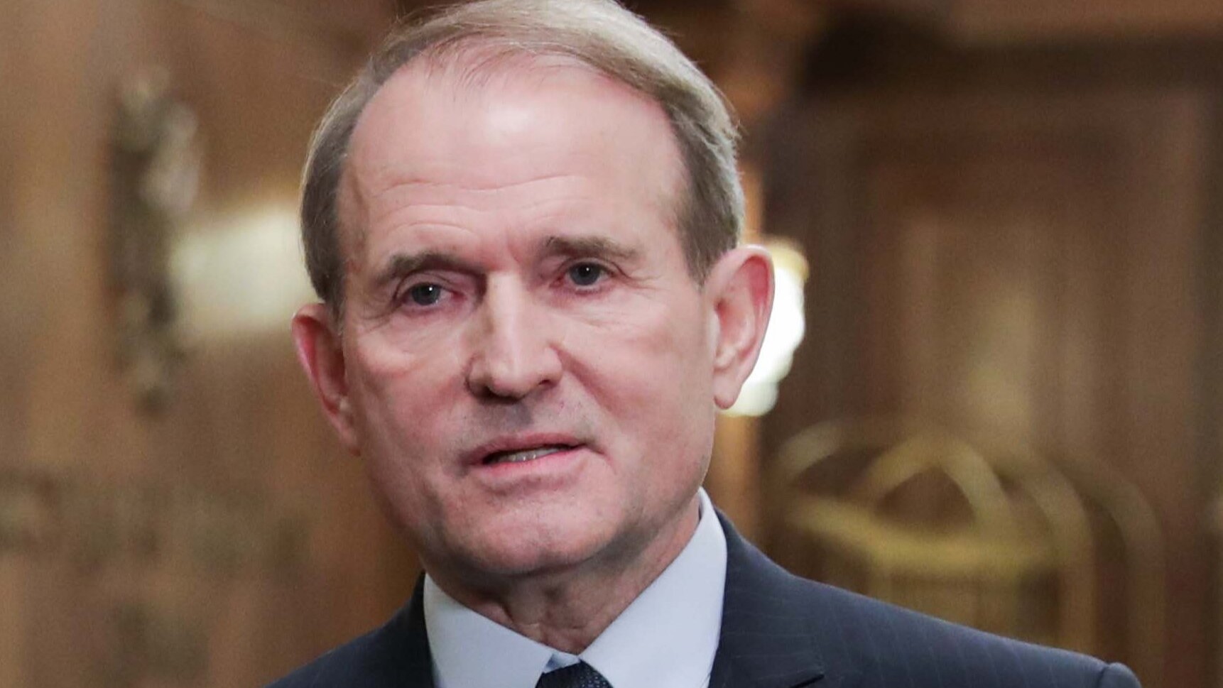 [Wiktor Medwetschuk / Archivbild (cropped9 / Medvedchuk in Duma by duma.gov.ru  / CC BY 4.0 / https://creativecommons.org/licenses/by/4.0/]