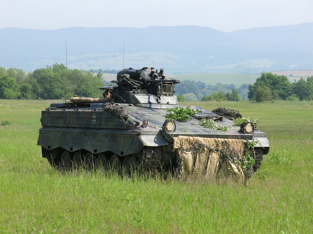 Marder-Schützenpanzer der Bundeswehr / Archivbild / File:Marder 1A3 1.jpg by Boevaya mashina is licensed under CC BY-SA 4.0. https://creativecommons.org/licenses/