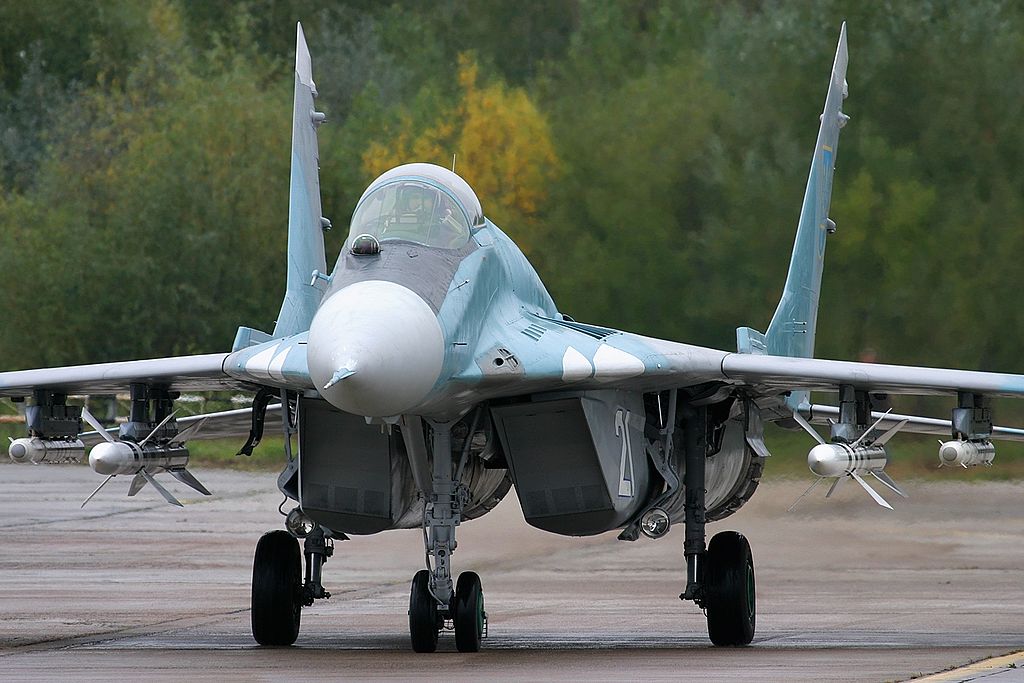 // Foto: MiG-29 der Ukraine / Archivbild / File:Mikoyan-Gurevich MiG-29 (9-13), Ukraine - Air Force AN1407459.jpg by Oleg V. Belyakov - AirTeamImages is licensed under CC BY-SA 3.0. https://creativecommons.org/licenses