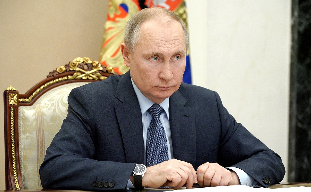 Wladimir Putin / Archivbild / Vladimir Putin on 10 March 2021 by The Presidential Press and Information Office is licensed under CC BY 4.0 https://tinyurl.com/4enusbkw