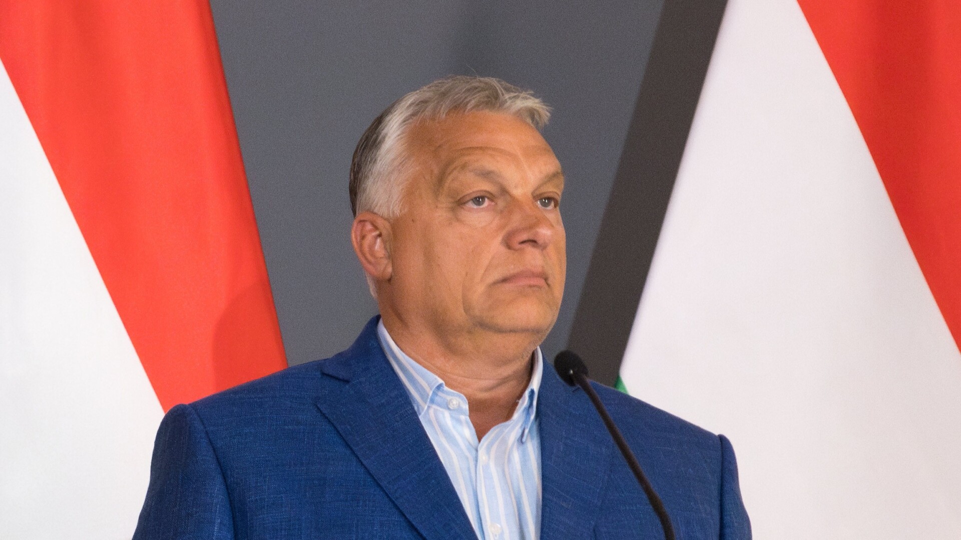 [Viktor Orbán / Archvibild (cropped) /by VOX España is marked with Public Domain Mark 1.0.]