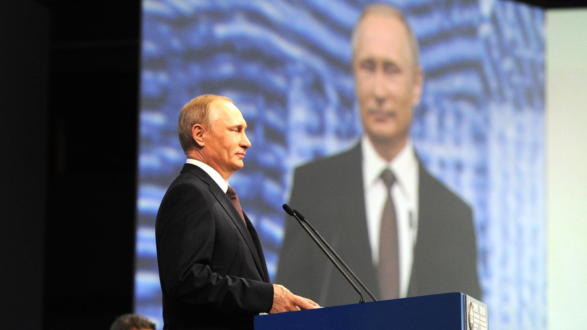 // Wladimir Putin auf dem SPIEF / Archivbild (cropped) /  by The Presidential Press and Information Office/  CC BY 4.0 / https://creativecommons.org/licenses/by/4.0/