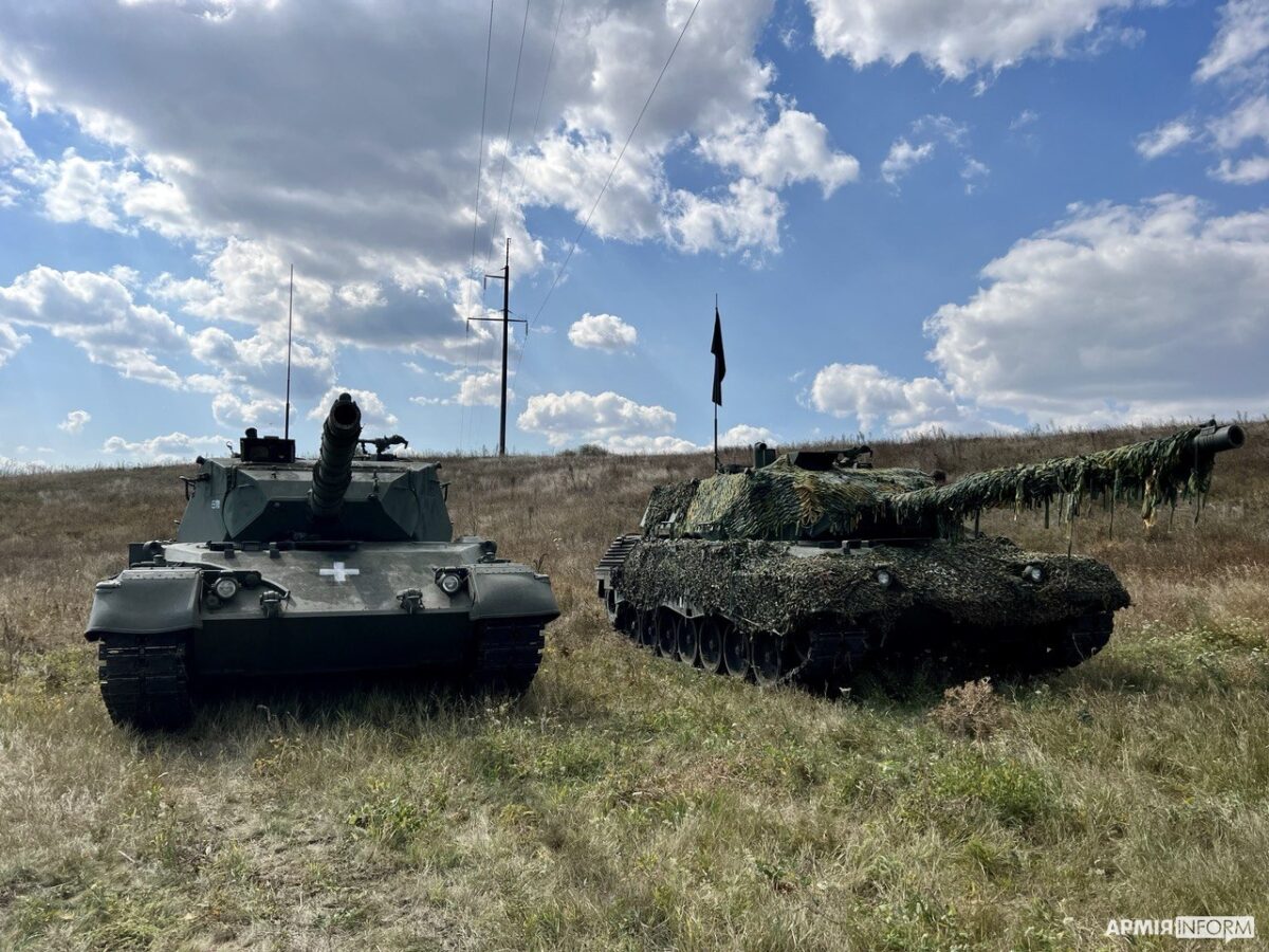 Leopard 1 der Ukraine / Archivbild / by armyinform.com.ua licensed under CC BY 4.0. https://creativecommons.org/licenses/by/4.0/