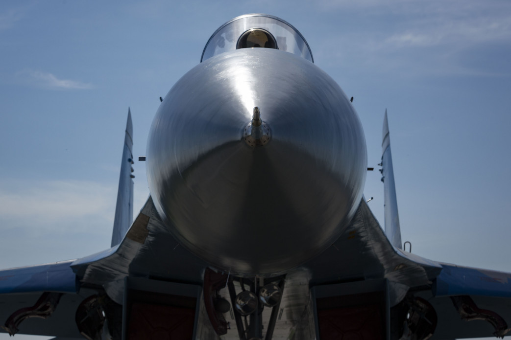 Su-27 der ukrainischen Luftstreitkräfte / Archivbild / Su-27 Air Forces of Ukraine by Unknown authorUnknown author is licensed under CC BY-SA 4.0. https://creativecommons.org/licenses/by-sa/4.0