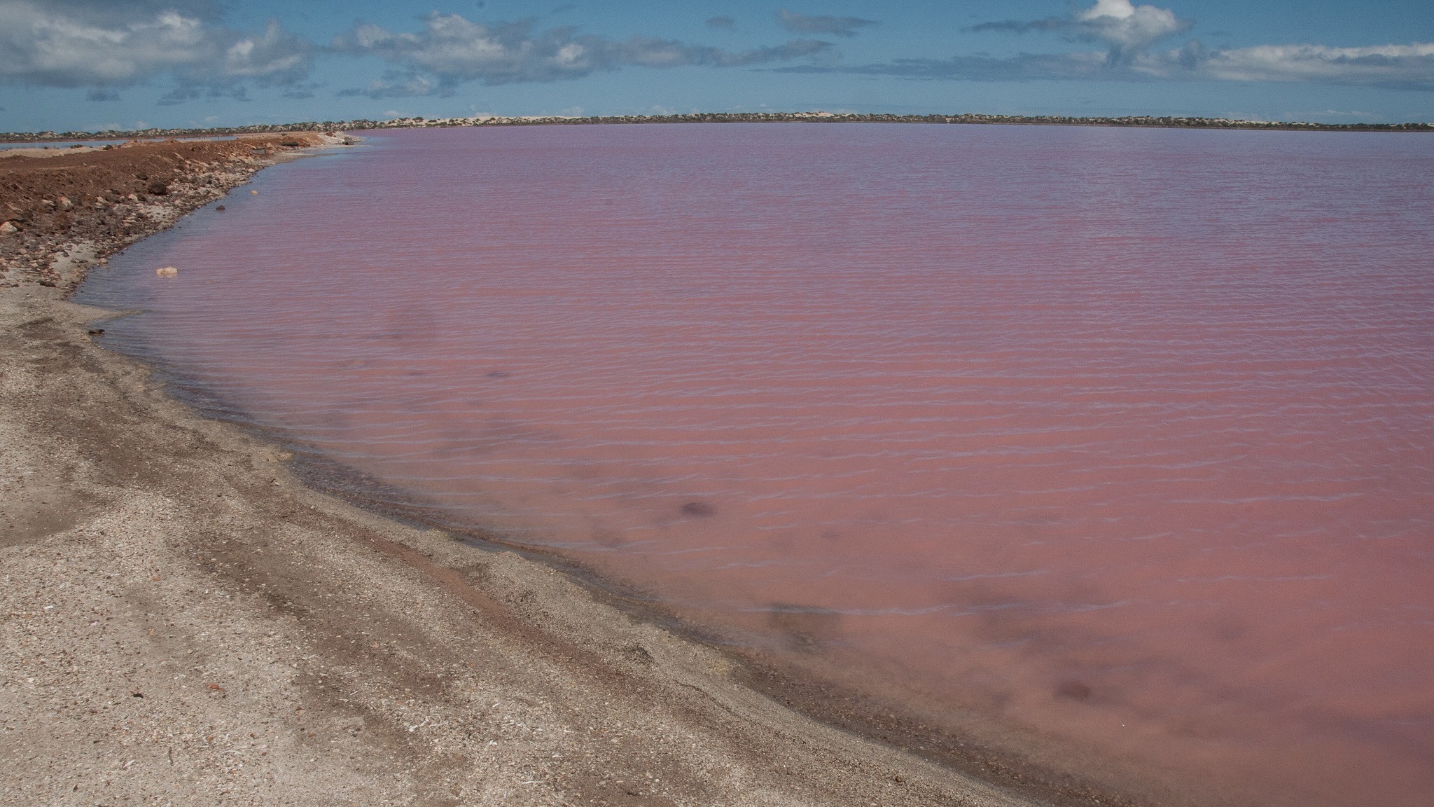 Rosa Seen in Australien / Archivbild (cropped) / Pink Lake by GOC53 is licensed under CC BY 2.0. https://creativecommons.org/licenses/by/2.0