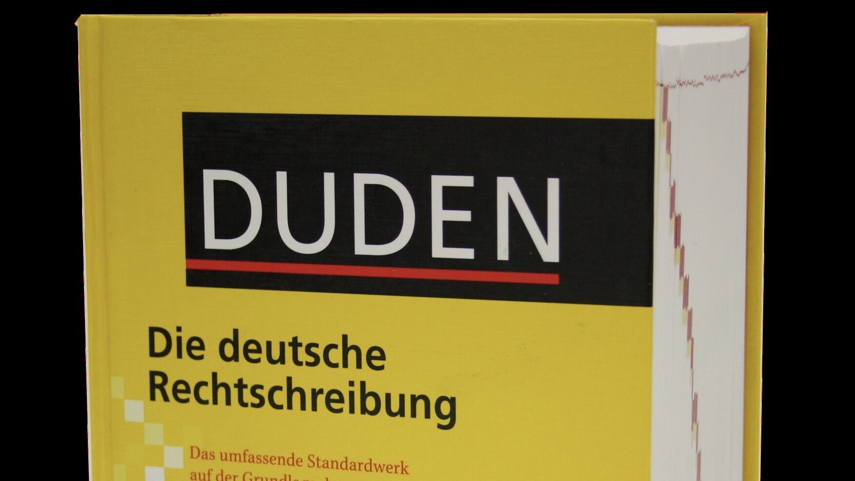 Duden / Archivbild (cropped) /  
„Duden“ von Leichte Sprache, die Fotos ist lizenziert unter CC BY-SA 2.0. https://creativecommons.org/licenses/by-sa/2.0