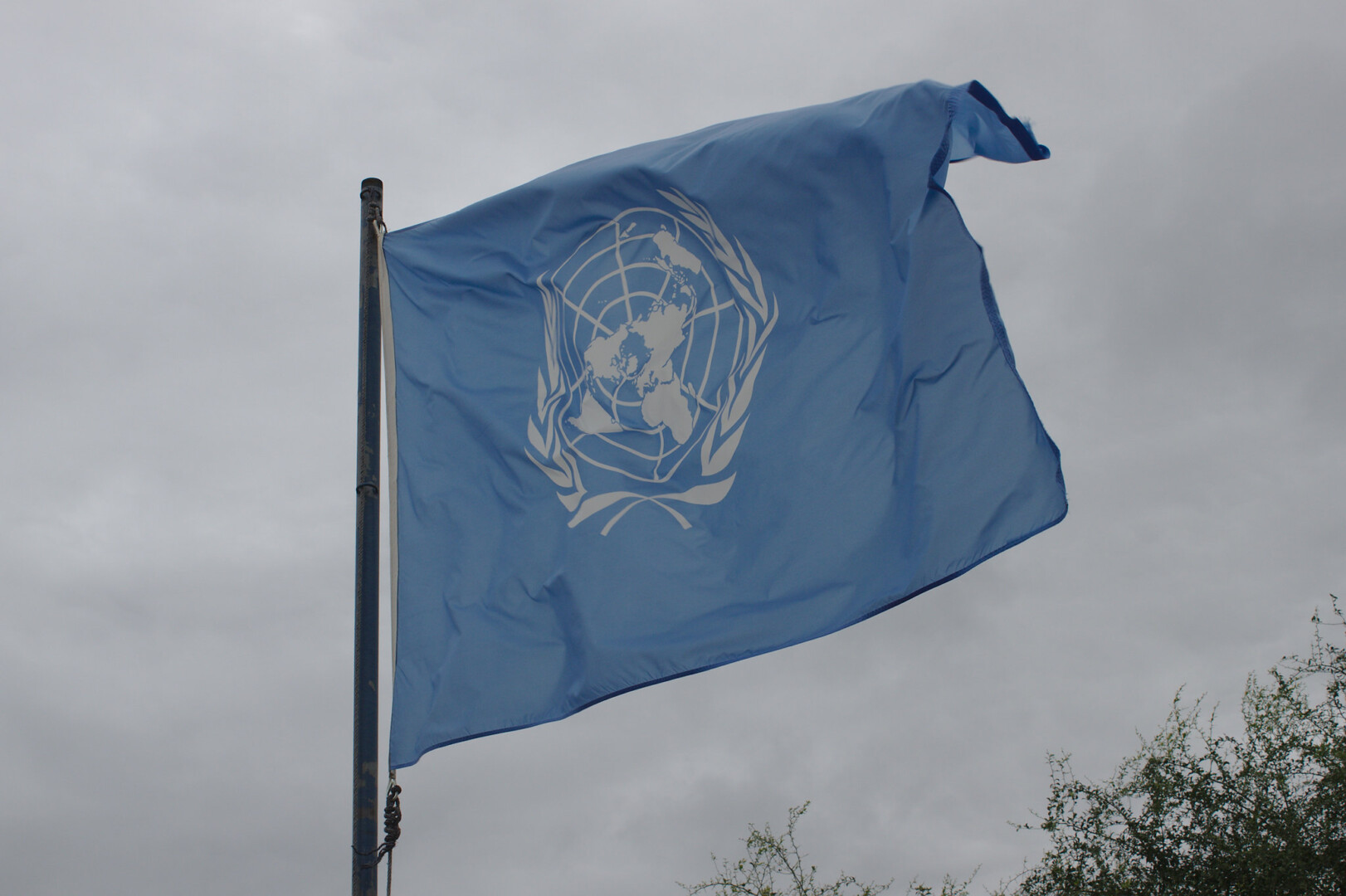 Flagge der Vereinten Nationen / Archivbild / UN Flag by OwenITGuy is licensed under CC BY 2.0.