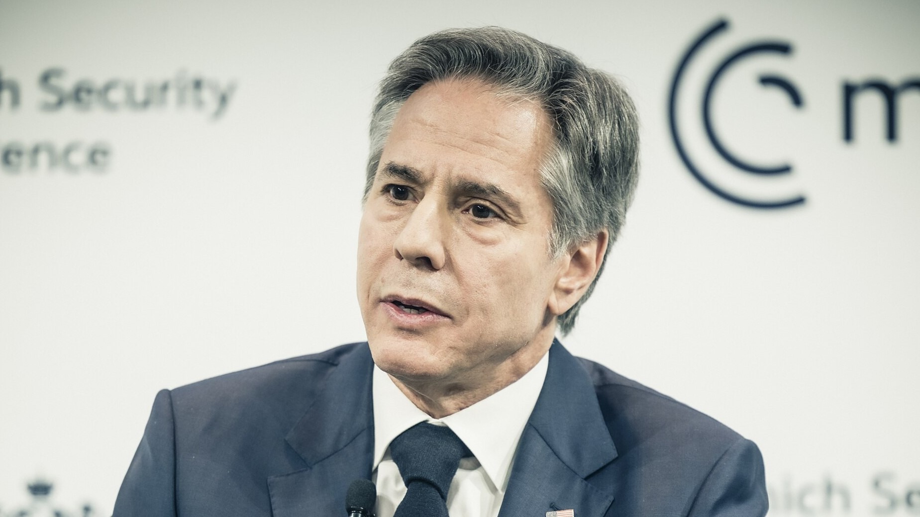 // Anthony Blinken / Archivbild (cropped) / Foreign Minister Antony Blinken at the 59th MSC, Munich, 2023-02-18 by MSC/Kuhlmann / CC BY 3.0 / https://creativecommons.org/licenses/by/3.0/de/deed.en/