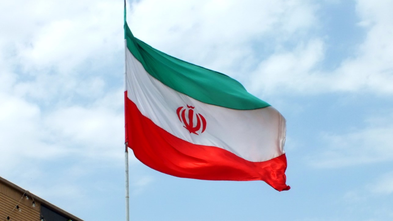 [Flagge des Iran / Archivbild (cropped) / By Sonia Sevilla - Own work, CC BY-SA 3.0, https://commons.wikimedia.org/w/index.php?curid=27733310]