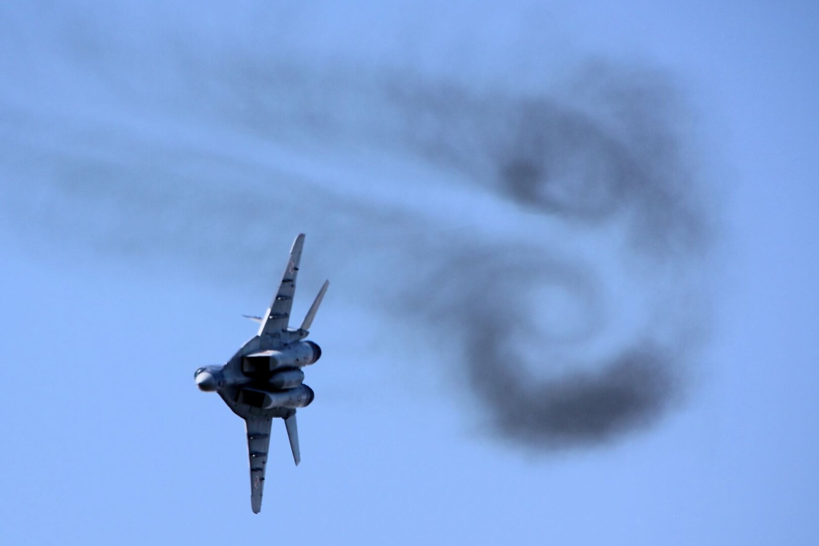 MiG-29 / Archivbild / Mig 29 - RIAT 2013 - Explored :-) by Airwolfhound is licensed under CC BY-SA 2.0. https://tinyurl.com/ykwx799h