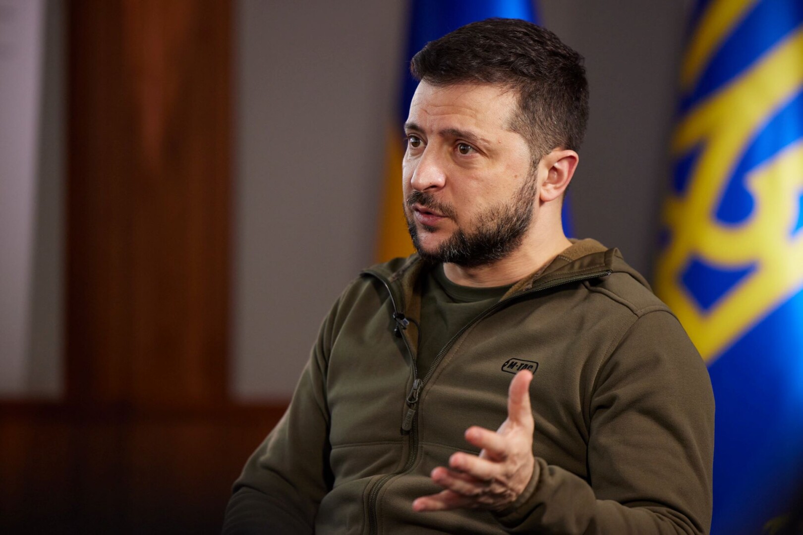 Wolodymyr Selenskyj / Archivbild / Ukraine's President Zelensky to BBC: Blood money being paid for Russian oil. by President Of Ukraine is marked with CC0 1.0.