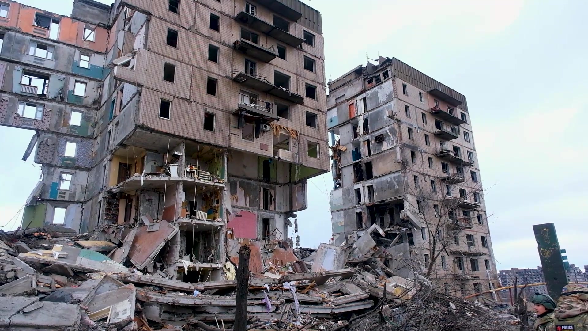 Destructions in Toretsk, 2023-12-28 (frame 09231) by National Police of Ukraine