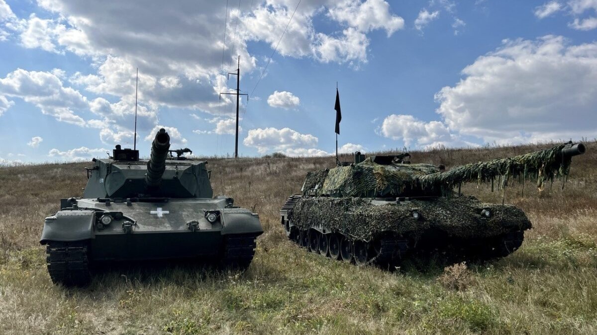 [Leopard 1 der Ukraine / Archivbild (cropped) / by armyinform.com.ua licensed under CC BY 4.0. https://creativecommons.org/licenses/by/4.0/]