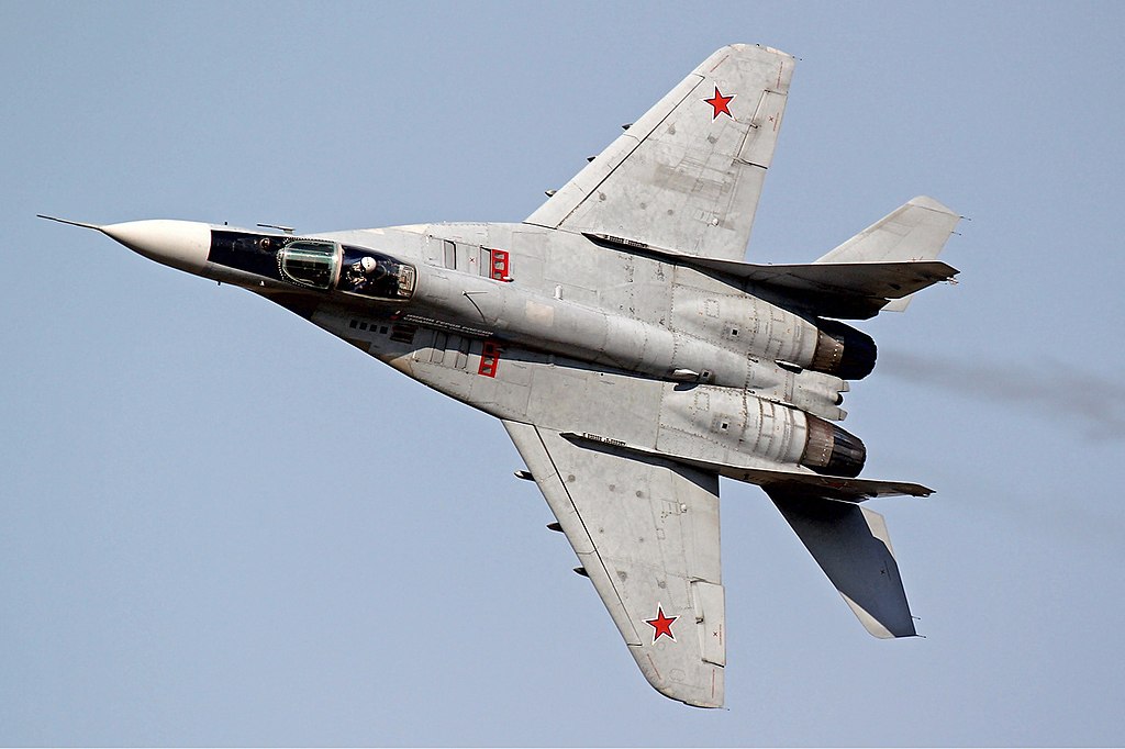 MiG-29S / Archivbild / File:Russian Air Force Mikoyan-Gurevich MiG-29S Naumenko-1.jpg by Kirill Naumenko is licensed under CC BY-SA 3.0.