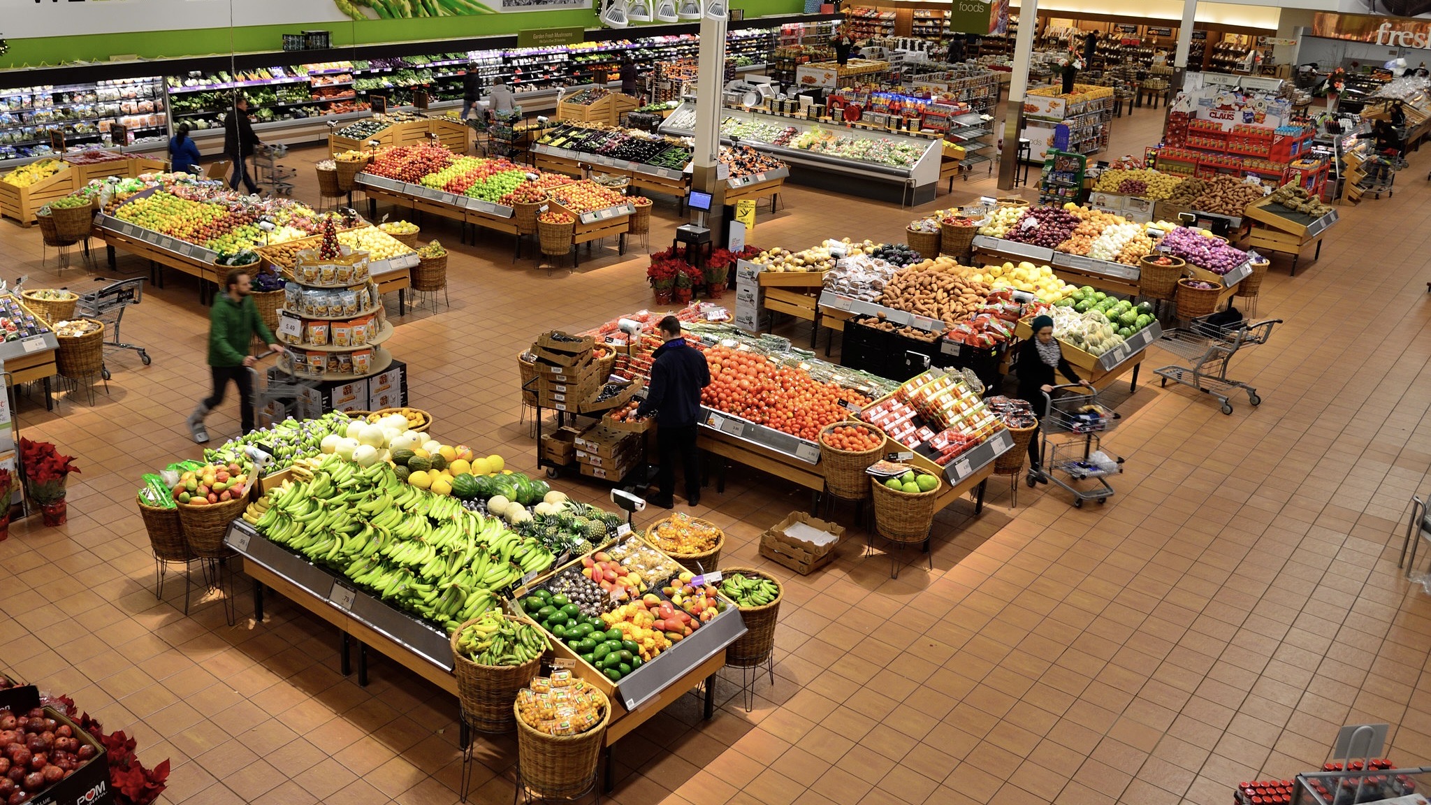 Supermarkt / Archivbild (cropped) / Supermarket by Open Grid Scheduler / Grid Engine is marked with CC0 1.0. https://creativecommons.org/publicdomain/zero/1.0