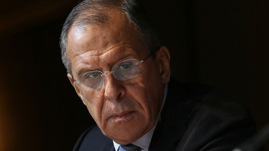 Sergej Lawrow / Archivbild (cropped) / Sergey Lavrov, official photo 04 by ДИП МИД РФ (фотограф Эдуард Песов) is licensed under CC BY 4.0. (Cropped)