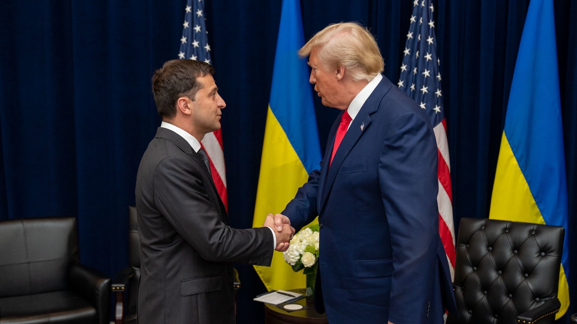 [Selenskyj und Trump 2019 / Archivbild / Foto: by President Of Ukraine is marked with Public Domain Mark 1.0.]