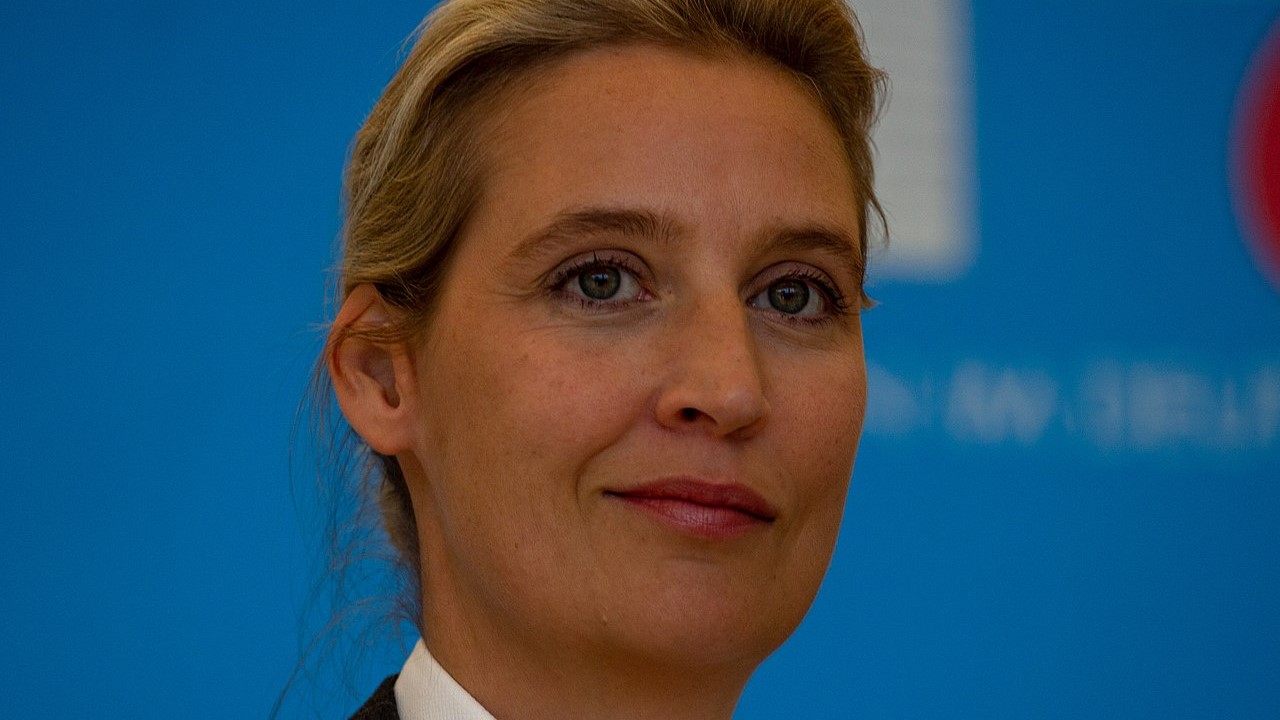 [Alice Weidel / Archivbild (cropped) / by Olaf Kosinsky is licensed under CC BY-SA 3.0. https://creativecommons.org/licenses/by-sa/3.0/de/deed.en]