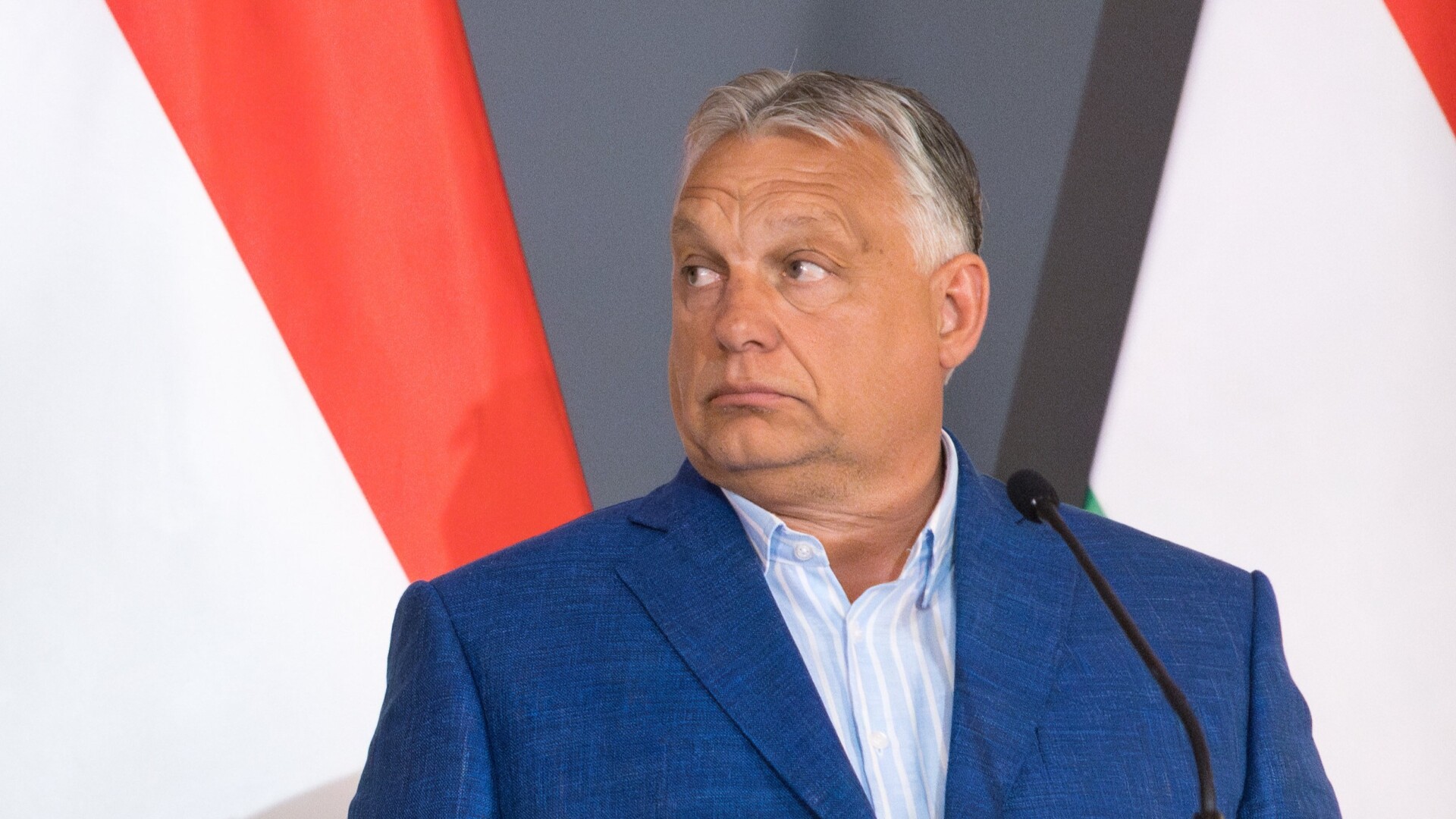 [Viktor Orbán / Archvibild (cropped) /by VOX España is marked with Public Domain Mark 1.0.]